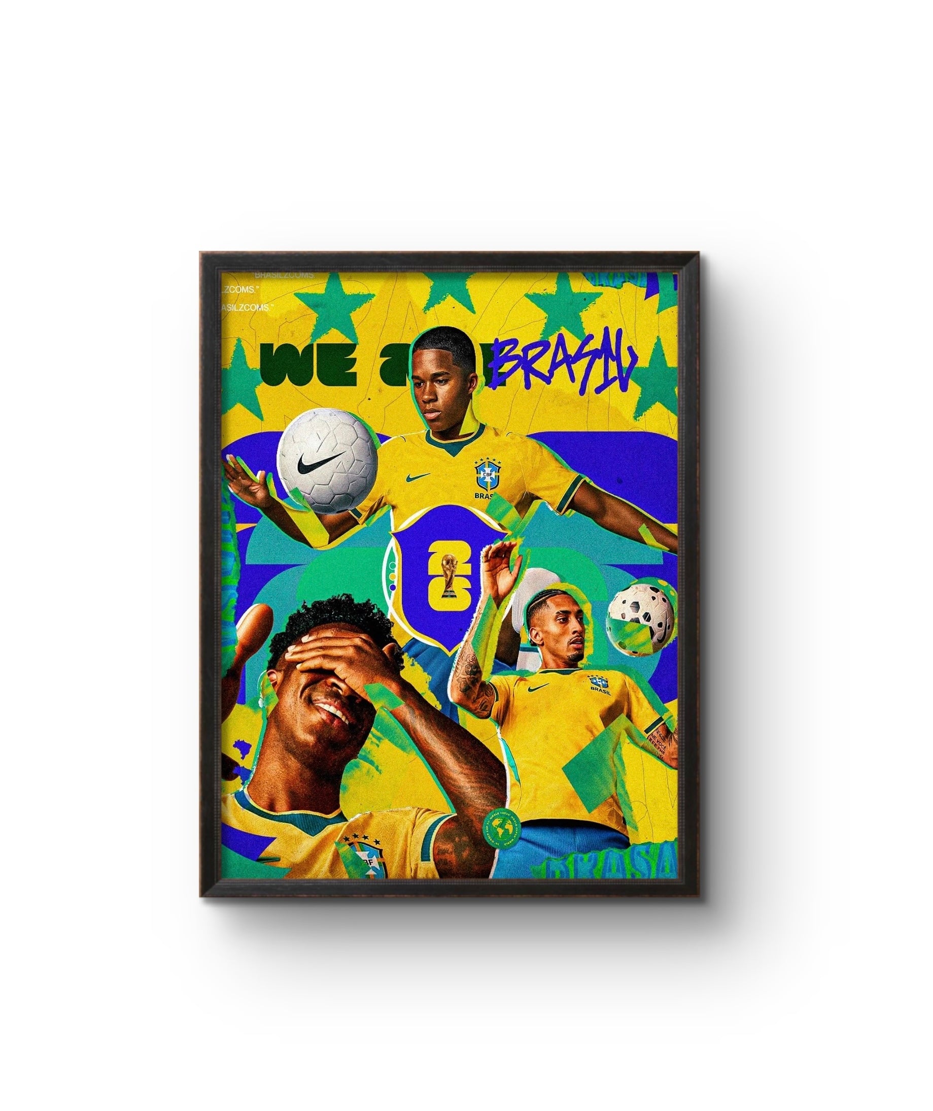 Joga Bonito Football Frame