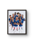 France Football Frame